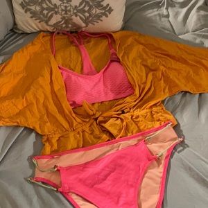 Sexy lace top with Victoria secret bottoms